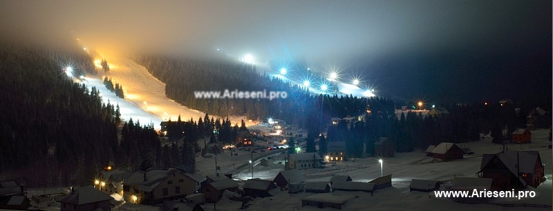 Ski Arieseni - Nocturna pe partiile de la Vartop - poza noaptea