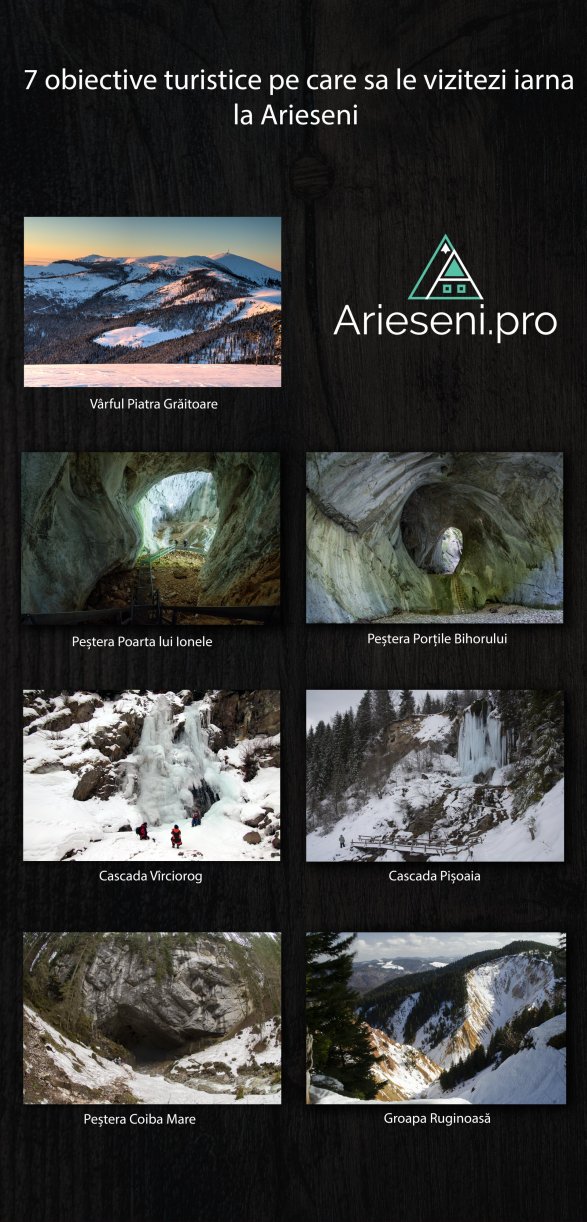 7 obiective turistice pe care sa le vizitezi iarna la Arieseni